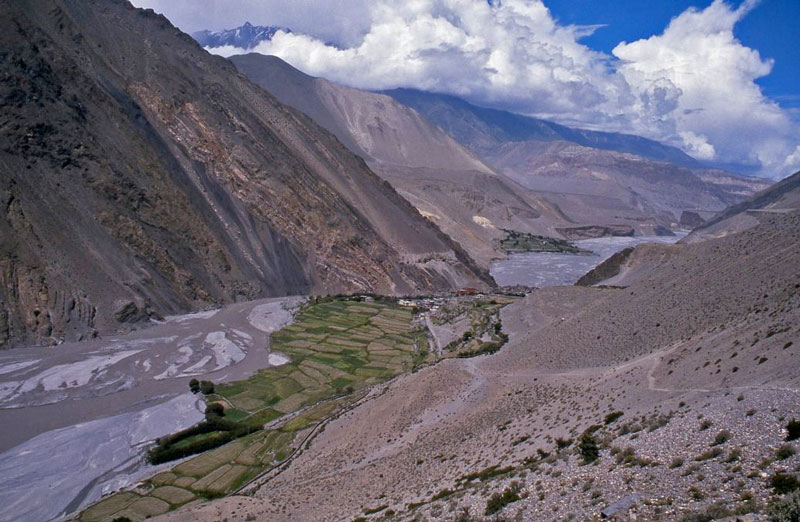 Les Gorges de la Kali Gandaki au Nepal